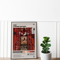 2001: A Space Odyssey Vintage Movie Poster Meaningful Gift For Family Gift For Boyfriend Valentine Gift Birthday Gift Holiday Gift