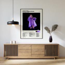 Taylor Philadelphia PA Night 1 The Eras Tour Setlist Poster Meaningful Gift For Family Gift For Boyfriend Valentine Gift Birthday Gift Holiday Gift