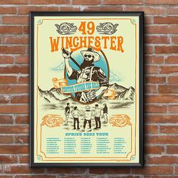 Album 49 Winchester Spring 2023 Tour Poster Meaningful Gift For Family Gift For Boyfriend Valentine Gift Birthday Gift Holiday Gift