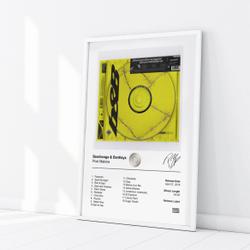 Post Malone Poster, Album Cover Poster, Beerbongs & Bentleys Album Cover Poster Meaningful Gift For Family Gift For Boyfriend Valentine Gift Birthday Gift Holiday Gift