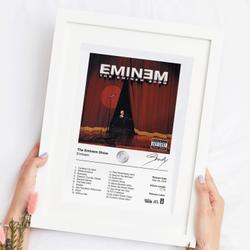 Eminem Poster, Album Cover Poster, The Eminem Show Album Cover Poster Meaningful Gift For Family Gift For Boyfriend Valentine Gift Birthday Gift Holiday Gift