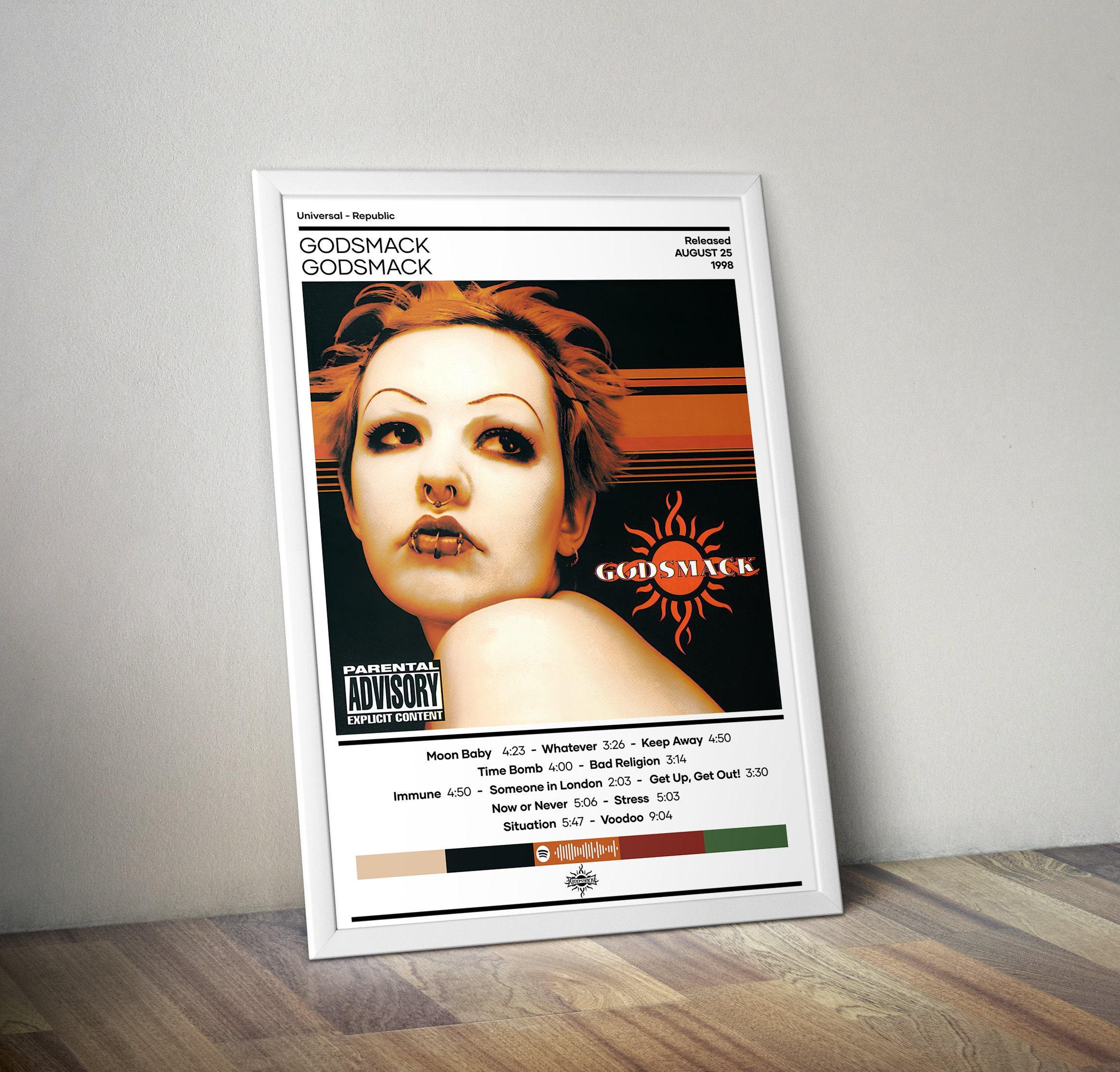 Godsmack Poster | Godsmack Poster | Music Poster | Album Cover Poster Meaningful Gift For Family Gift For Boyfriend Valentine Gift Birthday Gift Holiday Gift