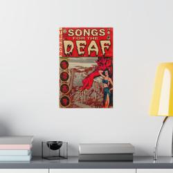 Queens Of The Stone Age - Songs For The Deaf - QOTSA - Vertical Matte Poster Meaningful Gift For Family Gift For Boyfriend Valentine Gift Birthday Gift Holiday Gift