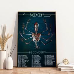 Fear Inoculum Tour Poster, Fear Inoculum New Album Poster Meaningful Gift For Family Gift For Boyfriend Valentine Gift Birthday Gift Holiday Gift