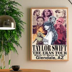 Taylor Eras Tour Custom Date and Venue Poster, Taylor Vintage 2023 Concert Poster Meaningful Gift For Family Gift For Boyfriend Valentine Gift Birthday Gift Holiday Gift
