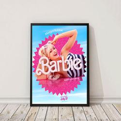 Barbie Movie Poster, Barbie Poster, Movie Poster, Margot Robbie Barbie Movie Poster Meaningful Gift For Family Gift For Boyfriend Valentine Gift Birthday Gift Holiday Gift