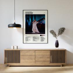 Taylor Chicago, IL Night 2 The Eras Tour Poster Meaningful Gift For Family Gift For Boyfriend Valentine Gift Birthday Gift Holiday Gift