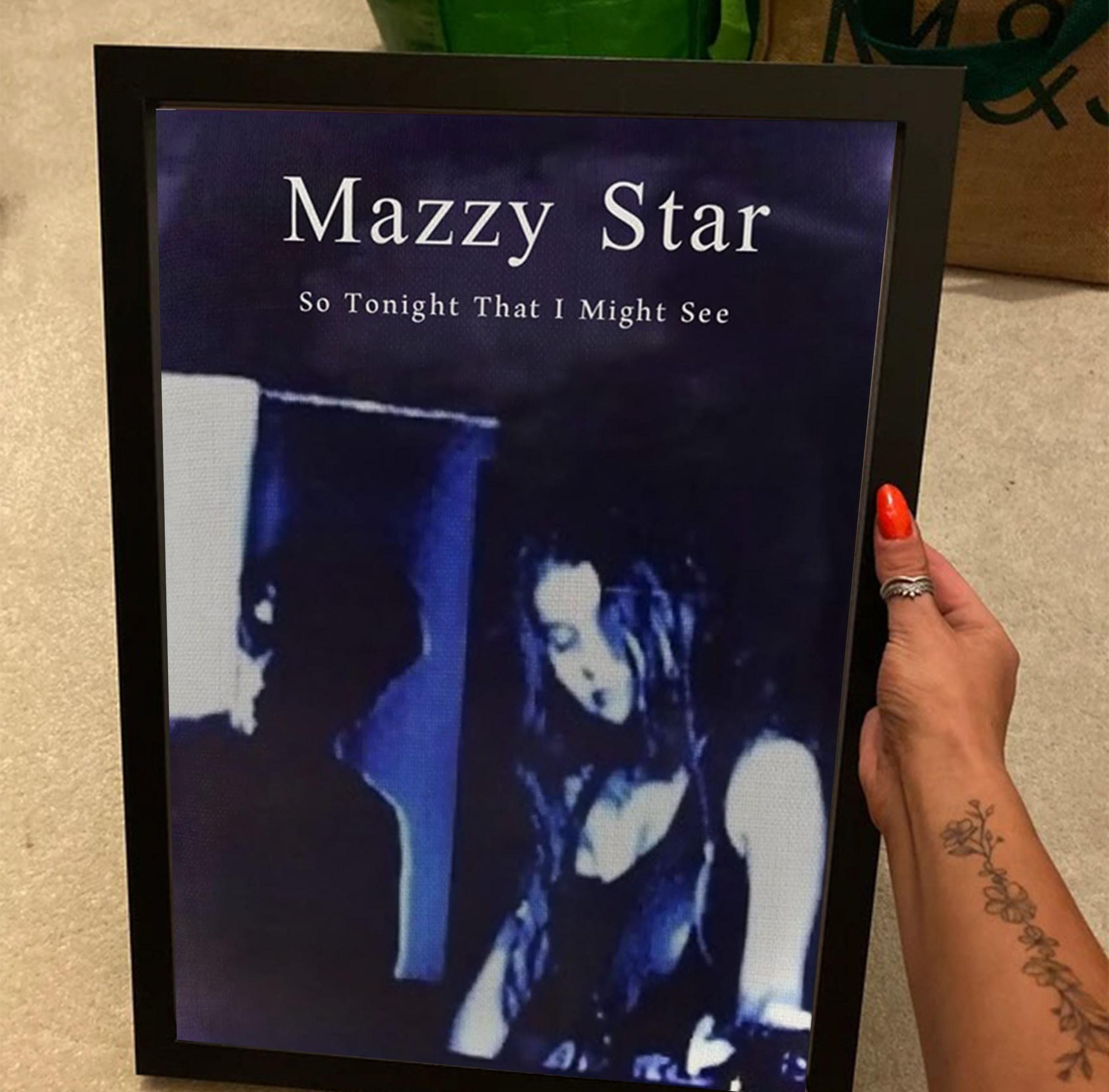 Mazzy Merch Star Poster, Mazzy Vintage Poster Meaningful Gift For Family Gift For Boyfriend Valentine Gift Birthday Gift Holiday Gift