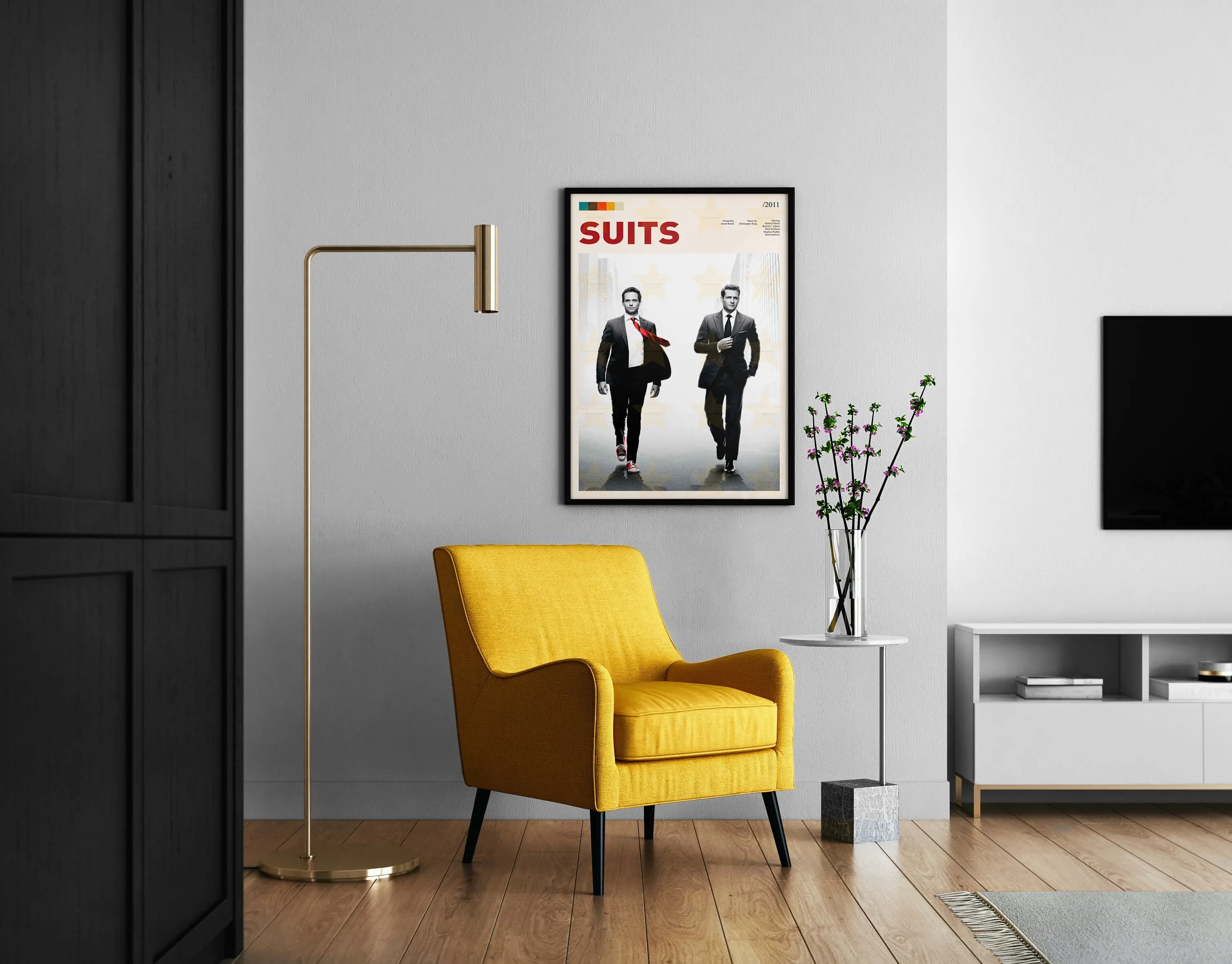 Suits Poster / Suits Tv Show / Minimalist Tv Series Poster / Vintage Retro Art Print / Custom Poster / Wall Art Print Meaningful Gift For Family Gift For Boyfriend Valentine Gift Birthday Gift Holiday Gift