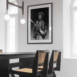 Jimi Hendrix Poster, Guitar Legend Art Meaningful Gift For Family Gift For Boyfriend Valentine Gift Birthday Gift Holiday Gift