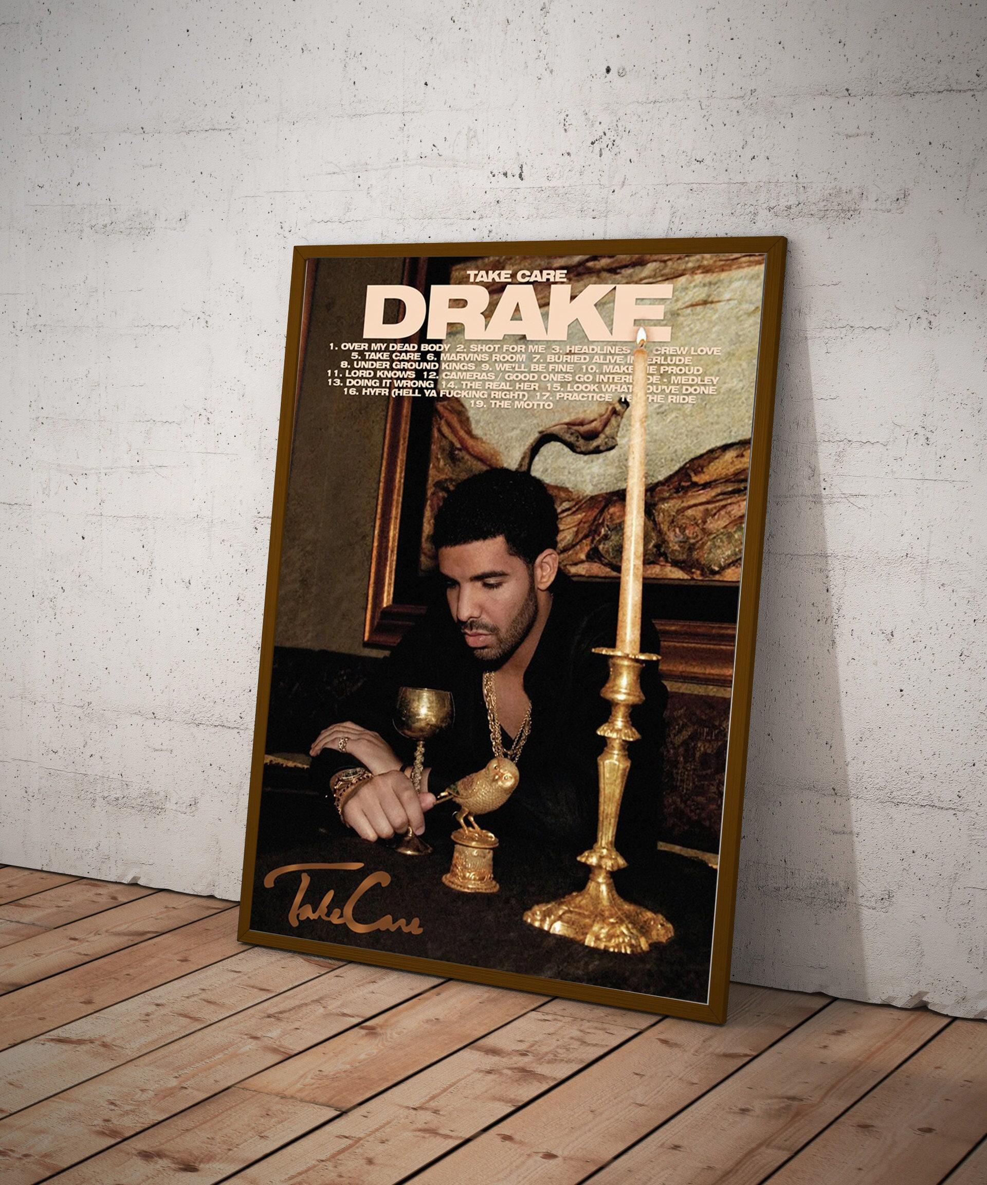 Music Poster, Drake 'Take Care' Poster Meaningful Gift For Family Gift For Boyfriend Valentine Gift Birthday Gift Holiday Gift