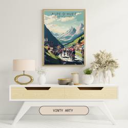 Tour de France Poster 2023: Alpe d"Huez Meaningful Gift For Family Gift For Boyfriend Valentine Gift Birthday Gift Holiday Gift