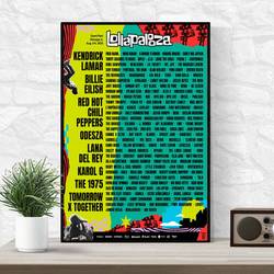 Lollapalooza Tour 2023 Poster, Music Poster Meaningful Gift For Family Gift For Boyfriend Valentine Gift Birthday Gift Holiday Gift