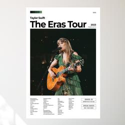 Denver Night 1, The Eras Tour Setlist Poster Print, Meaningful Gift For Family Gift For Boyfriend Valentine Gift Birthday Gift Holiday Gift