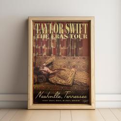 Taylor Eras Tour Nashville VIP Poster Meaningful Gift For Family Gift For Boyfriend Valentine Gift Birthday Gift Holiday Gift