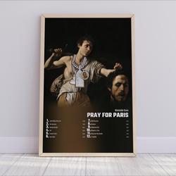 Westside Gunn - Pray For Paris Album Cover Poster Meaningful Gift For Family Gift For Boyfriend Valentine Gift Birthday Gift Holiday Gift