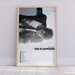 LCD Soundsystem - This Is Happening Album Cover Poster Meaningful Gift For Family Gift For Boyfriend Valentine Gift Birthday Gift Holiday Gift