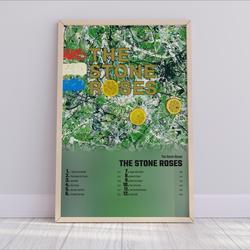 The Stone Roses - The Stone Roses Album Cover Poster Meaningful Gift For Family Gift For Boyfriend Valentine Gift Birthday Gift Holiday Gift