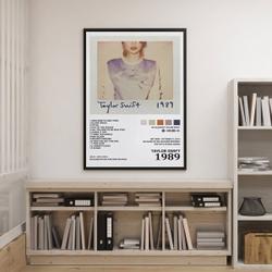 Taylor 1989 Poster, 1989 Album Poster, Taylor taylor version Poster Meaningful Gift For Family Gift For Boyfriend Valentine Gift Birthday Gift Holiday Gift