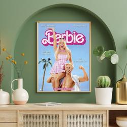 French Barbie Poster, Barbie 2023 Movie Poster, Funny French Poster Meaningful Gift For Family Gift For Boyfriend Valentine Gift Birthday Gift Holiday Gift