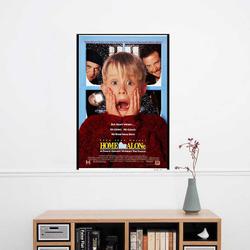 Home Alone Movie Poster, Wall Decor Meaningful Gift For Family Gift For Boyfriend Valentine Gift Birthday Gift Holiday Gift