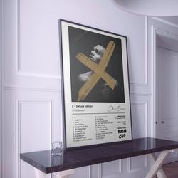 Chris Brown Poster Meaningful Gift For Family Gift For Boyfriend Valentine Gift Birthday Gift Holiday Gift