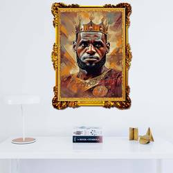 King James Poster, Sneaker Hypebeast Poster Meaningful Gift For Family Gift For Boyfriend Valentine Gift Birthday Gift Holiday Gift