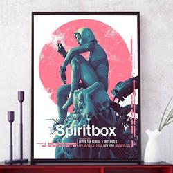 Spiritbox Tour New York Irving Plaza - Poster, Spiritbox Music Poster Meaningful Gift For Family Gift For Boyfriend Valentine Gift Birthday Gift Holiday Gift