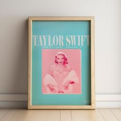 Taylor Eras Tour Chicago VIP Poster Meaningful Gift For Family Gift For Boyfriend Valentine Gift Birthday Gift Holiday Gift