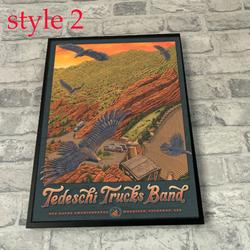 Tedeschi Trucks Band July 28 & 29, 2023 Red Rocks Amphitheatre Morrison, CO Poster Meaningful Gift For Family Gift For Boyfriend Valentine Gift Birthday Gift Holiday Gift
