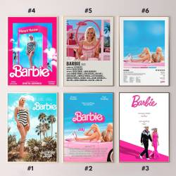 Barbie Movie 2023 Barbie Movie Poster Margot Robbie Ryan Gosling Poster Meaningful Gift For Family Gift For Boyfriend Valentine Gift Birthday Gift Holiday Gift
