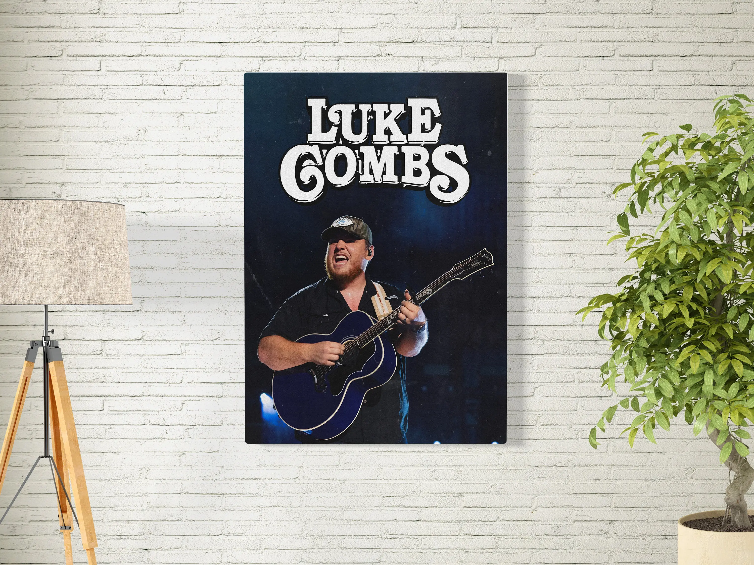 Lukee Comb (Country Music Artist) Poster Meaningful Gift For Family Gift For Boyfriend Valentine Gift Birthday Gift Holiday Gift
