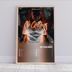Lil Wayne - No Ceilings Album Cover Poster Meaningful Gift For Family Gift For Boyfriend Valentine Gift Birthday Gift Holiday Gift