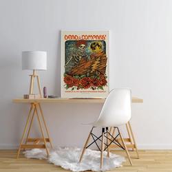 Dead And Company Red Rocks Poster Meaningful Gift For Family Gift For Boyfriend Valentine Gift Birthday Gift Holiday Gift