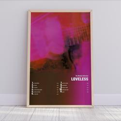 My Bloody Valentine - Loveless Album Cover Poster Meaningful Gift For Family Gift For Boyfriend Valentine Gift Birthday Gift Holiday Gift