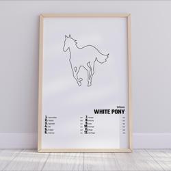Deftone - White Pony Album Cover Poster Meaningful Gift For Family Gift For Boyfriend Valentine Gift Birthday Gift Holiday Gift