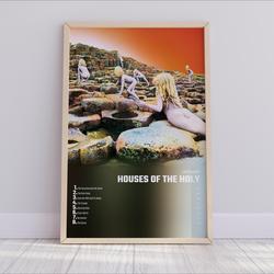 LED ZPELIN - Houses Of The Holy  Album Cover Poster Meaningful Gift For Family Gift For Boyfriend Valentine Gift Birthday Gift Holiday Gift