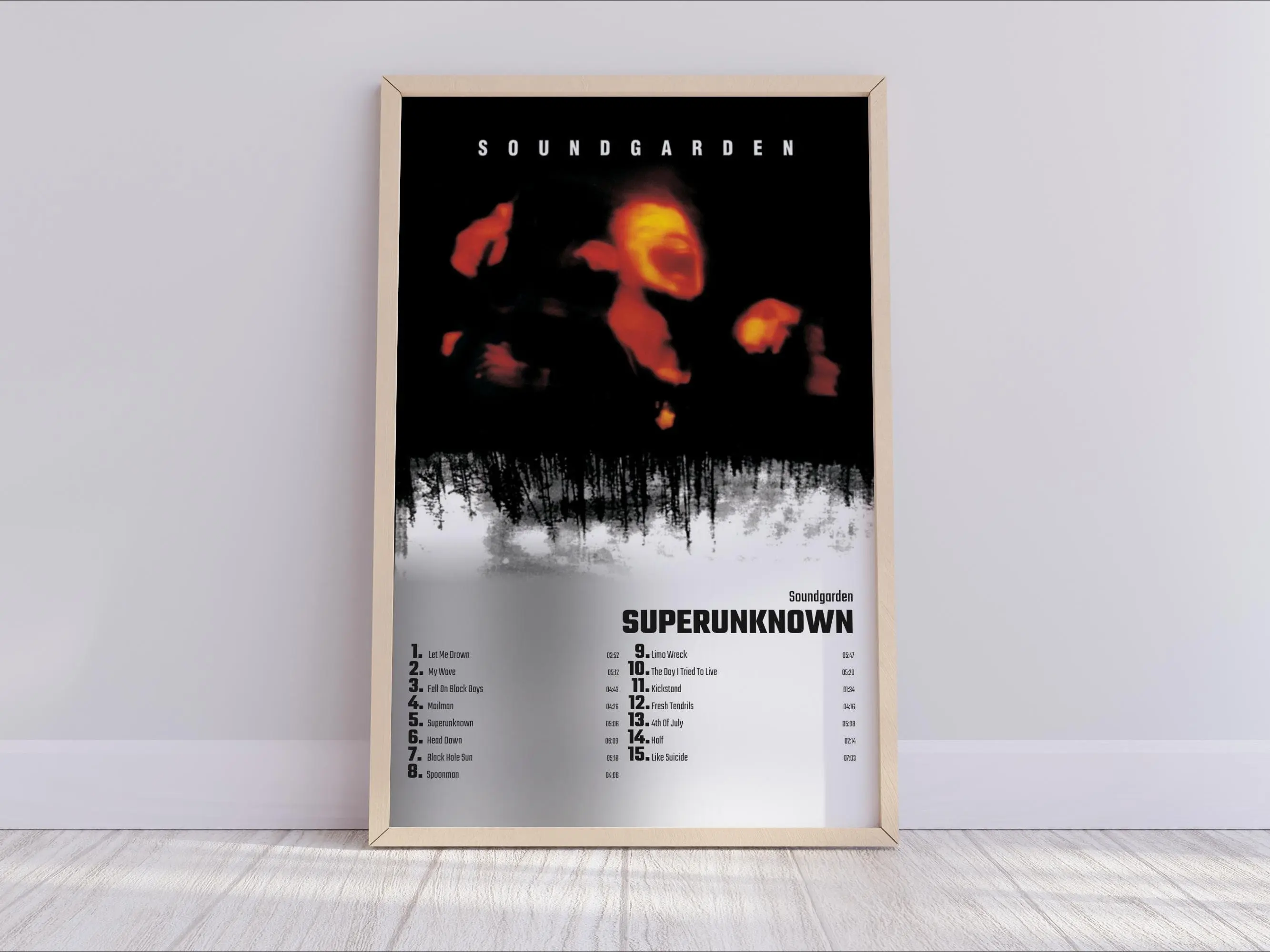 Soundgarden - Superunknown Album Cover Poster For Home Wall Art Meaningful Gift For Family Gift For Boyfriend Valentine Gift Birthday Gift Holiday Gift