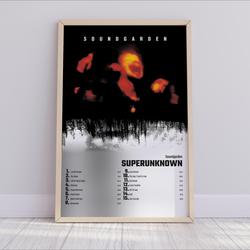 Soundgarden - Superunknown  Album Cover Poster For Home Wall Art Meaningful Gift For Family Gift For Boyfriend Valentine Gift Birthday Gift Holiday Gift