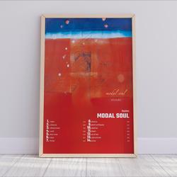 Nujabes - Modal Soul  Album Cover Poster For Home Wall Art Meaningful Gift For Family Gift For Boyfriend Valentine Gift Birthday Gift Holiday Gift