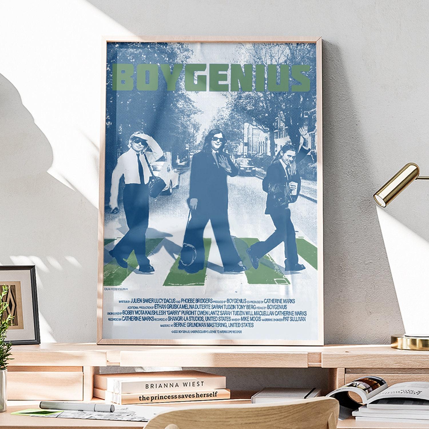 Retro Boygenius 2023 Tour Poster, The Record Album Poster Meaningful Gift For Family Gift For Boyfriend Valentine Gift Birthday Gift Holiday Gift