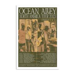 Ocean Alley North America Tour 2023 Poster Meaningful Gift For Family Gift For Boyfriend Valentine Gift Birthday Gift Holiday Gift