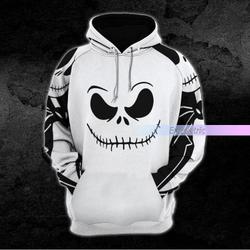 Jack Skellington Hoodie, Jack Skellington, Nightmare Before Christmas 3D Hoodie