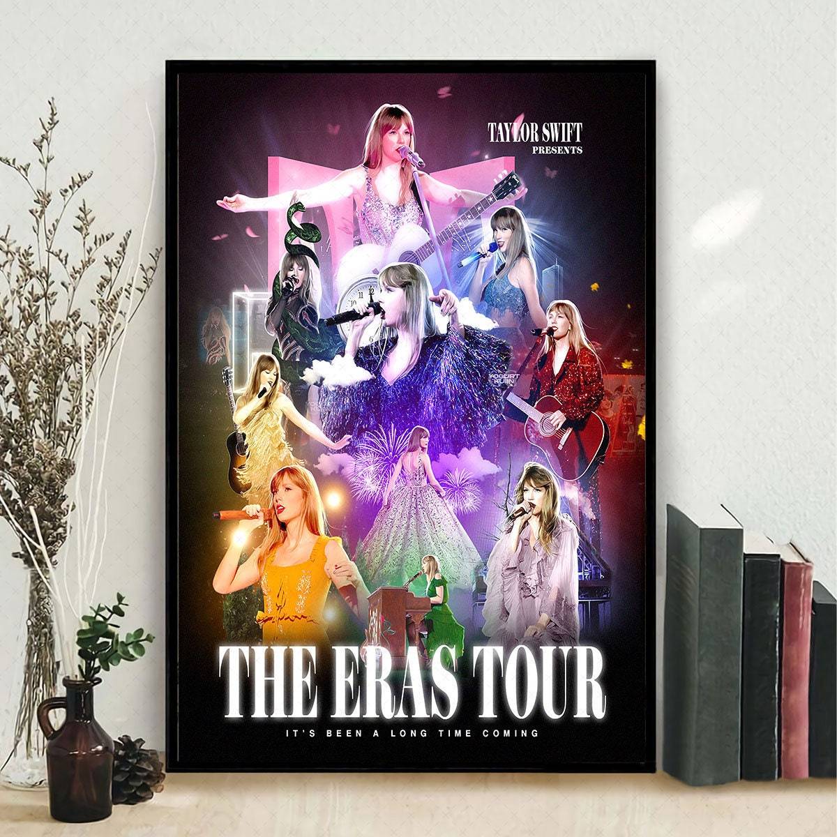 Taylor Eras Tour Poster for fans, Eras Tour Concert Poster Meaningful Gift For Family Gift For Boyfriend Valentine Gift Birthday Gift Holiday Gift
