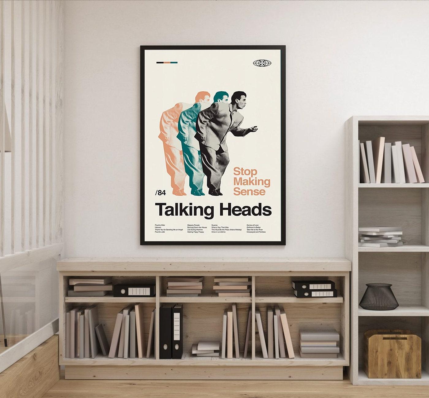 Talking Heads Stop Making Sense Poster, Poster Deco Home Meaningful Gift For Family Gift For Boyfriend Valentine Gift Birthday Gift Holiday Gift