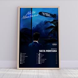 Natanael Cano - Nata Montana  Album Cover Poster Meaningful Gift For Family Gift For Boyfriend Valentine Gift Birthday Gift Holiday Gift