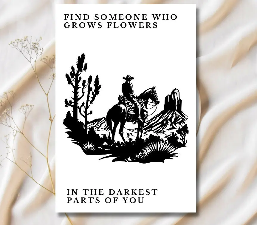 Zach Bryan Lyrics Poster Meaningful Gift For Family Gift For Boyfriend Valentine Gift Birthday Gift Holiday Gift