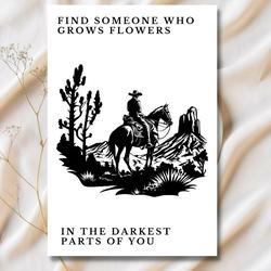 Zach Bryan Lyrics Poster Meaningful Gift For Family Gift For Boyfriend Valentine Gift Birthday Gift Holiday Gift