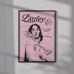 Laufey Poster | Music Poster Meaningful Gift For Family Gift For Boyfriend Valentine Gift Birthday Gift Holiday Gift