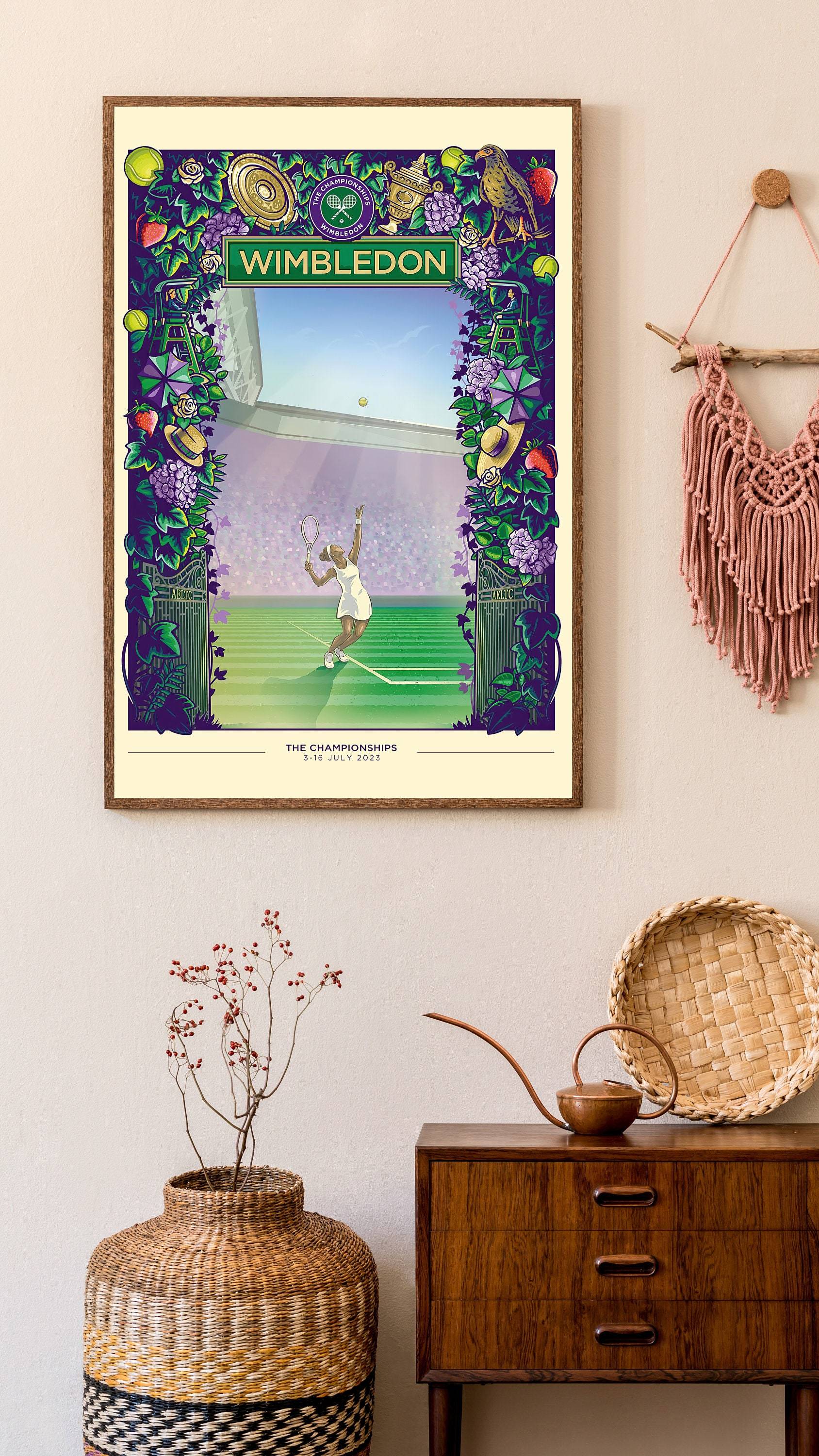 The Championships Wimbledon Poster 2023 Poster Meaningful Gift For Family Gift For Boyfriend Valentine Gift Birthday Gift Holiday Gift